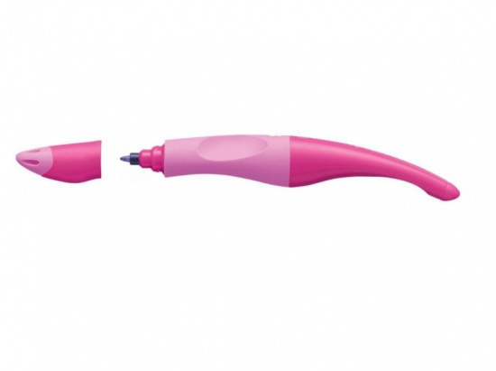 Ручка-роллер "Easy Start" для правшей, цвет корпуса: розовый, в блистере sela