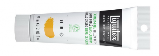 Краска акриловая "Heavy body", туба 59мл, №891 желтый темный