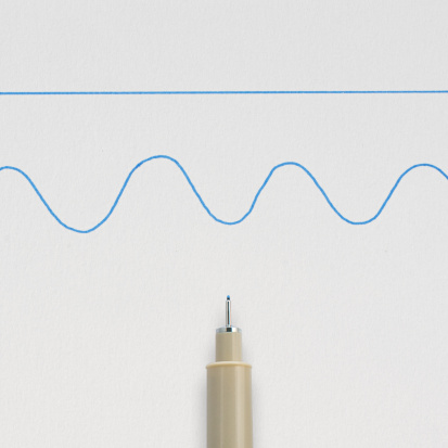 Ручка капиллярная "Pigma Micron" 0.25мм, Синий