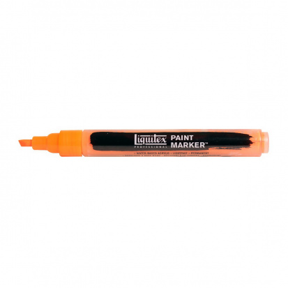 Маркер акриловый "Paint marker", Fine 2мм №982 оранжевый флуоресцентный 