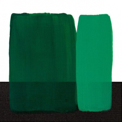 Акриловая краска "Acrilico" зеленый прочный темный 200 ml