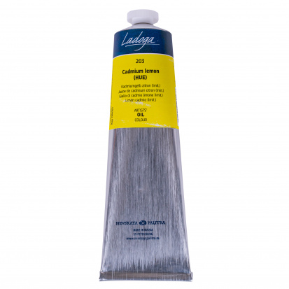 Кадмий лимонный А масло Ладога 120мл Кадмий лимонный А масло Ладога 120мл