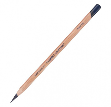 Цветной карандаш "Lightfast", синий средний, №41