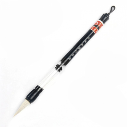 Кисть из смешанного волоса для каллиграфии с резервуаром размер 9мм, длина ворса 30мм sela