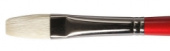 Кисть щетина "Georgian" удлиненная плоская длинная ручка № 8