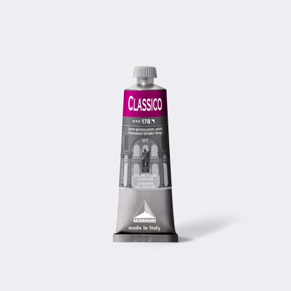 Масляная краска "Classico" краплак темный прочный 60 ml