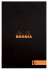 Блокнот с перфорацией «Rhodia 16» формата А5, обложка черная, 90г/м2, 70л