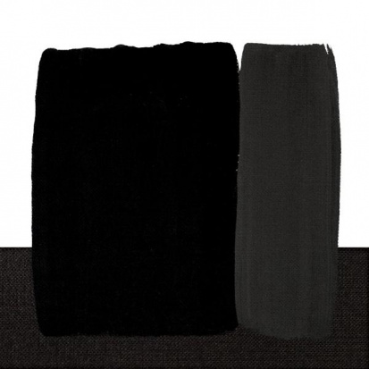 Акриловая краска "Acrilico" черный углеродный 75 ml