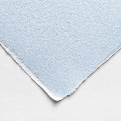 Бумага акварельная голубая, 40х60см, 300г/м2, 100% хлопок, 5 листов
