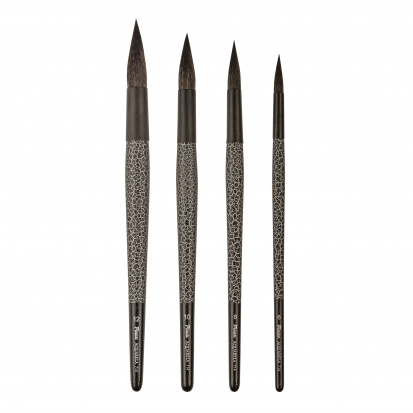 Кисть Pinax "Aquarela", синтетика имитация белки, круглая №6