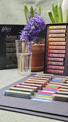 Набор сухой пастели soft "Gallery", 36 цв.