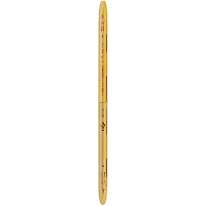 Кисть художественная "Классика", им. колонка, двухстороняя  круглая, №3 и №6, складная ручка