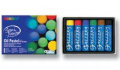 Пастель масляная круглая Jumbo для школьников 6 цветов в картонной коробке
