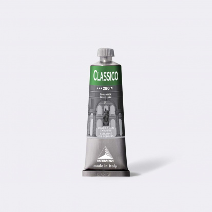 Масляная краска "Classico" зеленый лак 60 ml