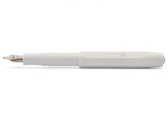 Перьевая ручка "Skyline", белая, F 0,7 мм
