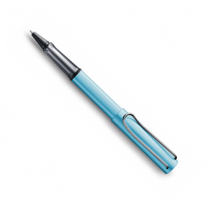 Чернильный роллер 384 "Al-star", Голубой, M63, черный стержень