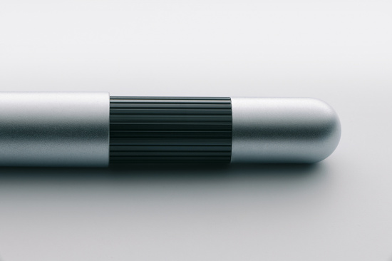 Ручка шариковая Лами 287 "Pico", Матовый хром, M22, черный стержень, толщина линии 1мм