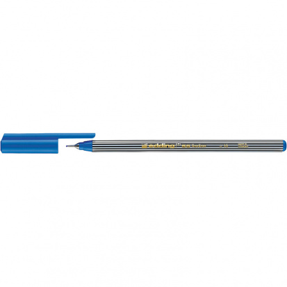 Ручка капиллярная для бумаги "55", 0,3мм, Голубой