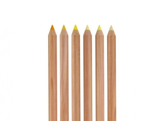 Набор пастельных карандашей Faber-Castell "Pitt" жёлтые оттенки, 6шт