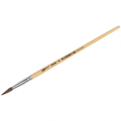 Кисть пони, круглая №04 sela25