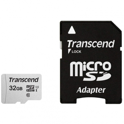 Карта памяти MicroSDHC 32Gb, Class 10 UHS-I U-1, скорость чтения 95Мб/сек (с адаптером SD)