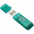 Память "Glossy" 4GB, USB 2.0 Flash Drive, зеленый