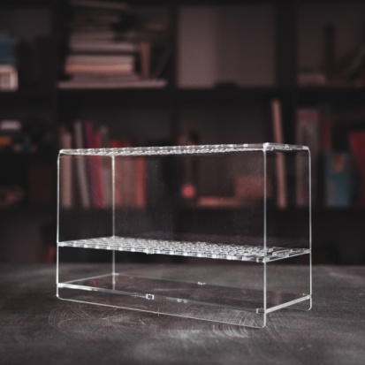 Подставка "Поликуб" для длинных кистей на 69 ячеек Подставка "Поликуб" для длинных кистей на 69 ячеек