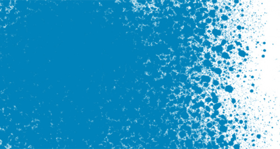 Аэрозольная краска "Coversall Water Based", 400мл, shock blue