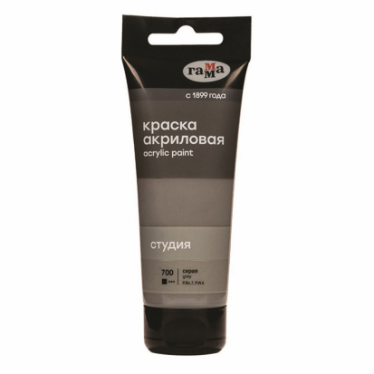 Краска акриловая художественная "Студия", 75мл, умбра жжёная Краска акриловая художественная "Студия", 75мл, умбра жжёная