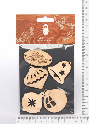 Набор заготовок для декорирования Winter1 фанера 10х14см