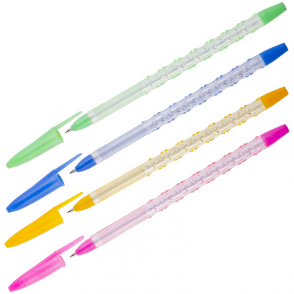 Ручка шариковая "Fair" синяя, 0,7мм, корпус ассорти Ручка шариковая "Fair" синяя, 0,7мм, корпус ассорти