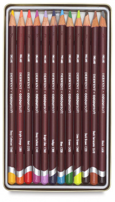 Набор цветных карандашей "Coloursoft" 12 цв. в металле