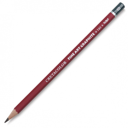 Профессиональный чернографитовый карандаш "Cleos", твердость 6B sela25