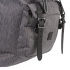 Рюкзак молодежный с отделением для ноутбука, "Кантри", серый меланж, 41х28х14 см