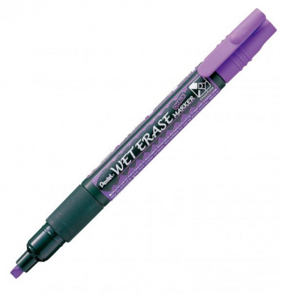 Маркер на водной основе Wet Erase Marker (двусторонний пишущий узел), фиолетовый, 2 мм/ 4.0 мм