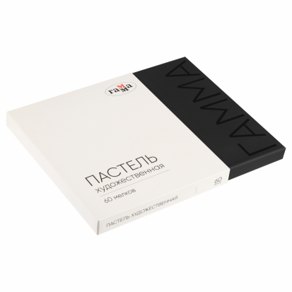 Пастель художественная, 60 цветов, картон. упак.