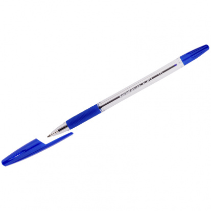 Ручка шариковая "R-301 Classic" синяя, 1,0мм, грип sela