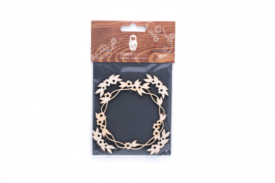 Набор заготовок для декорирования Flowers3 фанера 10х14см