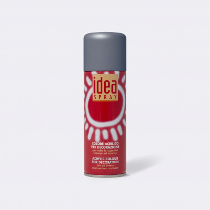 Акриловый спрей для декорирования "Idea Spray" серый холодный 200 ml