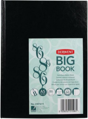 Скетчбук "Big Book" на склейке 110г/м2 А5 86л