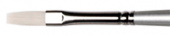 Кисть синтетика плоская длинная выставка длинная ручка "Artisan" №6 для водорастворимого масла