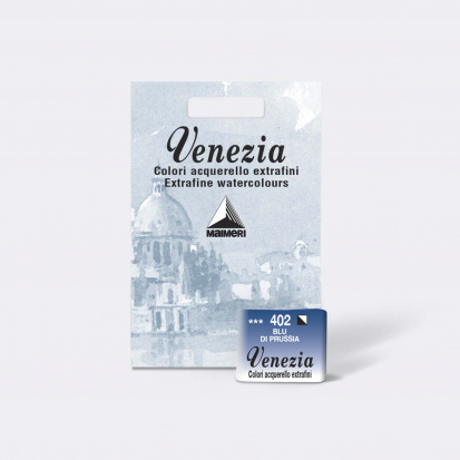 Акварельные краски "Venezia" синий прусский, кювета 1,5 ml