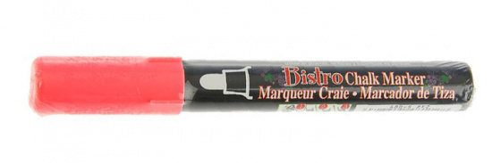 Маркер меловой  для досок и стекла 1,5-6 мм неон-розовый MAR480/2F