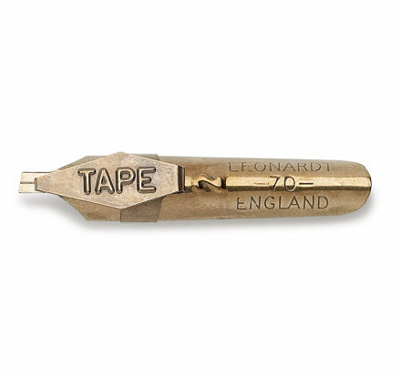 Перо "Tape", размер 2 мм бронза с нак-м