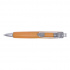 Шариковая ручка автомат "Airpress", оранжевый корпус, черный стержень, перо 0,7мм