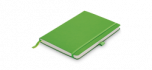 Записная книжка Лами, мягкий переплет, формат А6, зеленый цвет, 192стр, 90г/м2