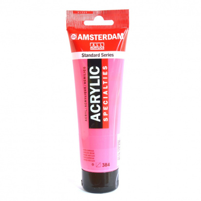 Акрил Amsterdam, 20мл, №384 Розовый отражающий