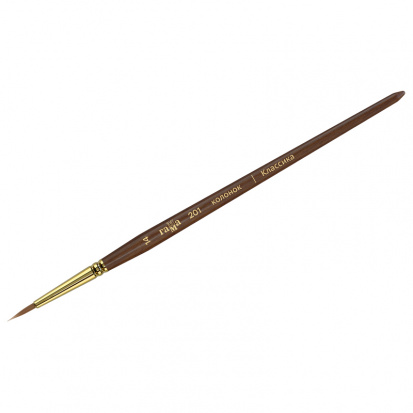 Кисть художественная "Классика", колонок, круглая, №14