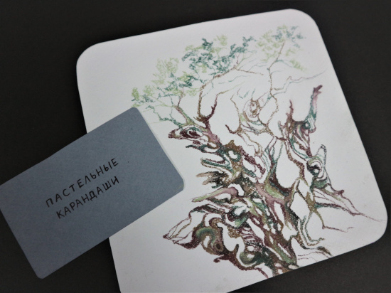 Бумага для пастели Mi-Teintes 160г/м.кв 50*65см №103, розовый,10л