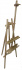 Мольберт художественный напольный Лира с регулируемой по углу наклона верхней планкой sela